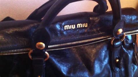 miu miu bow bag replica|how to identify a miu mi u bag.